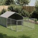 OUTDOOR DOG KENNEL RUN 4X2X1,5 M TSINGITUD TERASEGA