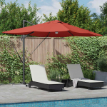 P&auml;ikesevari LED -ribatuledega terrakota 351 x 250 x 253 cm
