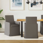 S&ouml;&ouml;gitoa Toolid ratastega 2 tk Helehall 57 x 67 x 95 cm Lina