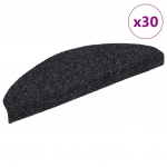 ISEKLEEPUVAD TREPIMATID, 30 TK, MUST, 65X21X4 CM