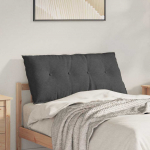 Seljatugi padi tumehall 100 x 50 cm korter kangas