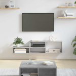 Seinakinnitusega TV alus 120x25x28,5cm tehispuit