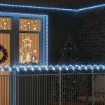 K&ouml;&ouml;gi valgus koos 1200 led-iga k&uuml;lm valge 50 m pvc