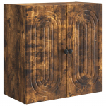 Seinale kinnitatav kapp Suitsutatud tamm 59 x 31 x 60 cm
