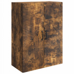 Seinale kinnitatav kapp Suitsutatud tamm 66 x 34,5 x 90 cm
