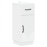 Vannitoa hoiukapp HOORN valge 30 x 31 x 77 cm tehispuit