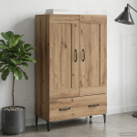 K&otilde;rgushein Artisan tamm 70 x 31 x 115 cm Tehispuit
