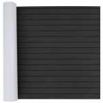 Paadi matt Triibuline Tumehall ja must 240 x 90 cm EVA