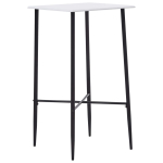 Baarilaud, valge, 60 x 60 x 111 cm, mdf
