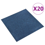 P&otilde;randa plaatvaibad 20 tk, 5 m&sup2;, 50 x 50 cm, tumesinine
