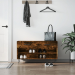 Jalatsipink, suitsutatud tamm, 102 x 35 x 55 cm, tehispuit