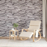 3d seinapaneelid 10 tk, helehall, 100 x 50 cm, eps