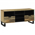TV &Uuml;ksused sahtliga Pruun 100 x 33 x 46 cm Tehispuit