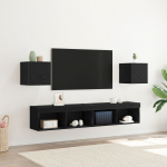 TV KAPID SEINAKINNITUSEGA 2 TK MUST TAMME 30,5X30X30 CM