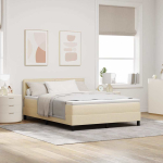 Karbi vedrumadrats madratsiga LEDiga cream 140 x 200 cm kangas