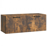Rippuv TV kapp Suitsutatud tamm 78,5 x 31 x 30 cm Tehispuit