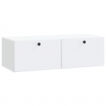 Rippuv TV kapp 98 x 41 x 30 cm Valge Tehispuit