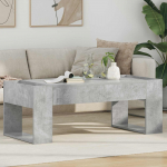 Kohvilaud betoonhall 110 x 50 x 41 cm tehispuit