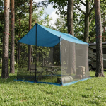 K&auml;mpingu telk koos v&otilde;rguseintega Sinine 270 x 210 x 210 cm