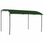 Paviljon 4 x 3 x 2,55 m Roheline Kangas ja alumiinium 180