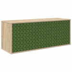 Seinale paigaldatav TV kapp GELEEN 102 x 33 x 40 cm Sonoma tamm