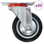 P&ouml;&ouml;rlevad rattad, 32 tk, 75 mm