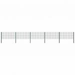 Aiapaneel postidega, raud, 867 x 80 cm, roheline