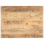 Lauaplaat tugevast mangopuidust 25&ndash;27 mm 90 x 70 cm
