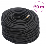 H&uuml;briid &otilde;huvoolik, must, 0,6" 50 m, kumm ja PVC
