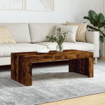 Diivanilaud, suitsutatud tamm, 102 x 50 x 36cm, tehispuit