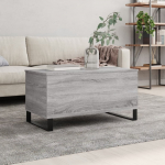 Diivanilaud, hall sonoma tamm, 90 x 44,5 x 45cm, tehispuit