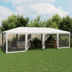 Peotelk 12 v&otilde;rgust k&uuml;lgseinaga, valge, 8x4 m hdpe