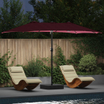 Aedapara bordeaux punane 385 x 209 x 244 cm pol&uuml;ester