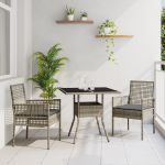3-osaline aiam&ouml;&ouml;bli komplekt hall pol&uuml; rattan