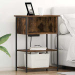 &Ouml;&ouml;lambi kapp suitsetatud tamm 55 x 31 x 76 cm tehispuit