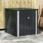 Aia hoiukast must 101,5 x 107 x 100 cm teras