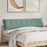 Seljatugi padi mere roheline 200 x 50 cm korter kangas