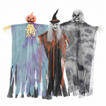 Halloweeni rippuv kummitus 3 tk mitmev&auml;rviline 61 x 97 cm