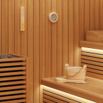 Sauna aksessuaaride komplekt 4 tk pruun