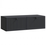 Rippuv TV kapp Must 98 x 41 x 30 cm Tehispuit