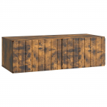 Rippuv TV kapp Suitsutatud tamm 98 x 41 x 30 cm Tehispuit