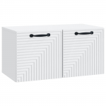 Rippuv TV kapp Valge 59,5 x 31 x 30 cm Tehispuit