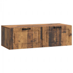 Rippuv TV kapp Vana puit 98 x 41 x 30 cm Tehispuit
