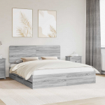 Voodiraam sahtliga peaga hall sonoma 200 x 200 cm inseneripuit