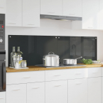 K&ouml;gi splashback 2 tk tumehall 90 x 50 cm karastatud klaas