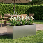 Aia istutuskast h&otilde;bedane 120 x 80 x 60 cm roostevaba teras