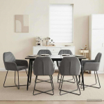 S&ouml;&ouml;gitoa Toolid 6 pcs Samet Tumehall 55 x 50 x 84 cm