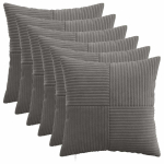 Diivanipadi 6 tk ALMELO tumehall 45 x 45 cm manchester