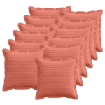 Diivanipadi 12 tk HOUTEN punane oranž 40 x 40 cm manchester