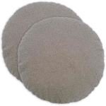 Diivanipadi 2 tk HEERLEN helehall &oslash; 40 cm boucl&eacute;